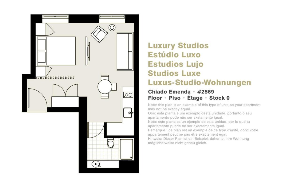Lejlighed Serviced - Chiado Emenda Lisboa